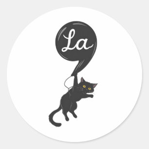 Childless Cat Lady Comma - La Kamala Harris For Pr Classic Round Sticker