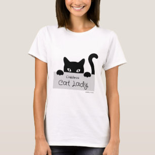 Childless Cat Lady For Cat Mum Women Cat Lady 2024 T-Shirt