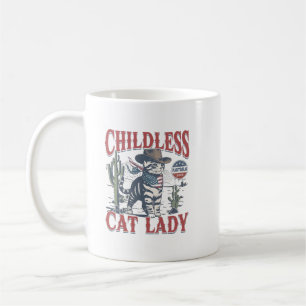 Childless Cat Lady For Kamala Coffee Mug