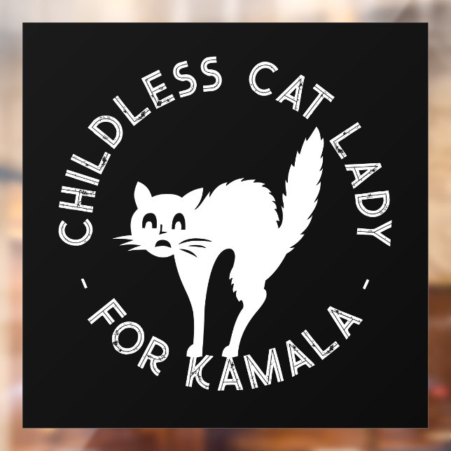 Childless Cat Lady for kamala funny cat black (Sheet 2)