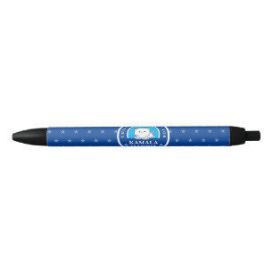 Childless Cat Lady for Kamala Harris Blue Ink Pen