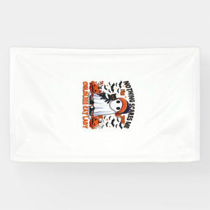 Childless Cat Lady Halloween Spooky Ghost Costume  Banner