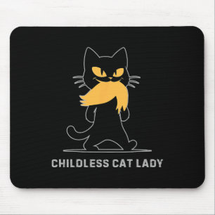 Childless Cat Lady Kamala Harris 2024 47 47th Pres Mouse Pad