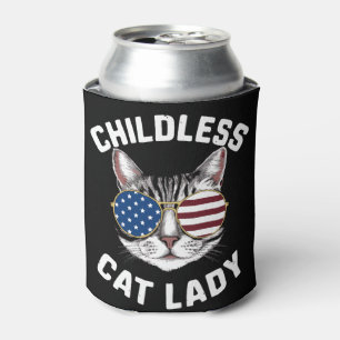 Childless Cat Lady Kamala Harris 2024 Can Cooler