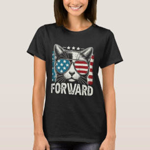 Childless Cat Lady Kamala Harris Forward 2024 Elec T-Shirt
