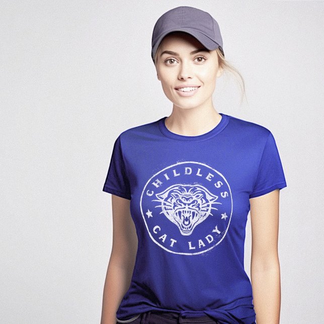 Childless Cat Lady Movement T-Shirt (Childless Cat Lady Movement T-Shirt)