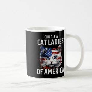 Childless Cat Lady Of America Kamala Harris 2024 U Coffee Mug