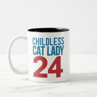 Childless Cat Lady Voting Election 2024 USA