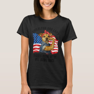 Childless Dog Mum 2024 Kamala Harris Funny Voting T-Shirt