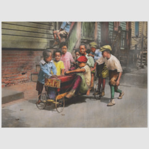 Children - 5th times a charm 1915 tissue paper