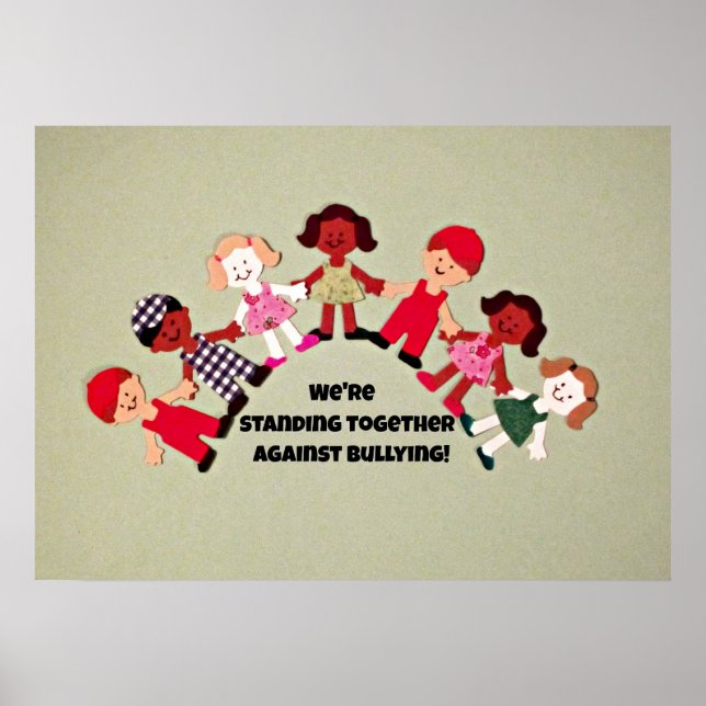 Children against bullying poster (Front)