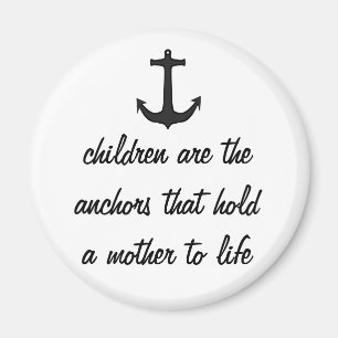 Children Anchor Mothers Magnet