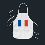Children apron with French flag<br><div class="desc">Children apron with French flag</div>