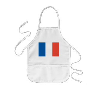 Children apron with French flag