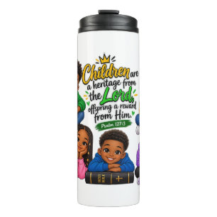 Children are a blessing thermal tumbler