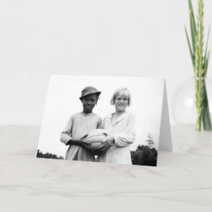 Children at Hill House, Mississippi - 1936 Card