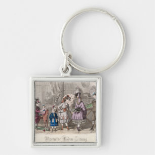 Children at Play Key Ring