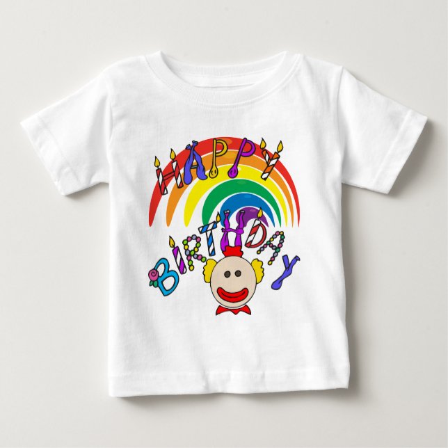 Children Birthday Baby T-Shirt (Front)