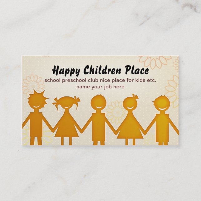 children business card (Front)