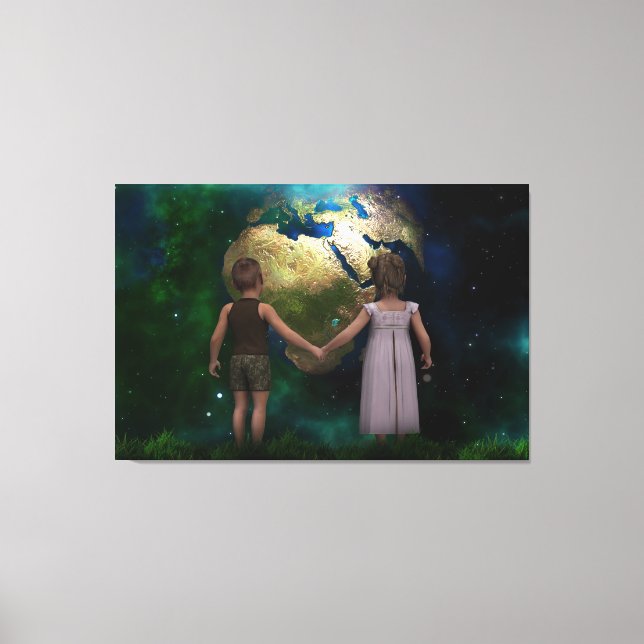 Children Canvas Print (Front)