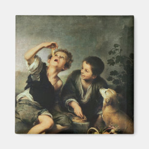 Children Eating a Pie, 1670-75 Magnet