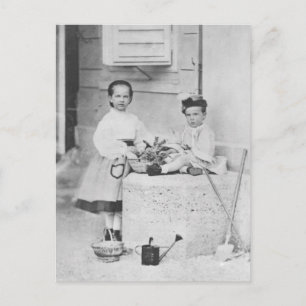 Children Empress Elisabeth, Gisela & Rudolf Postcard