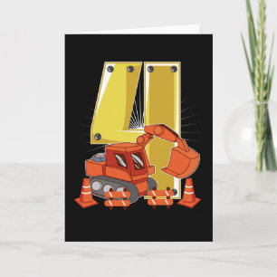 Children excavator 4th card