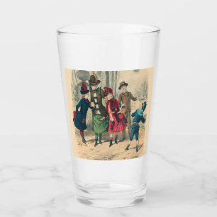Children Family Antique Victorian Chilld Glass