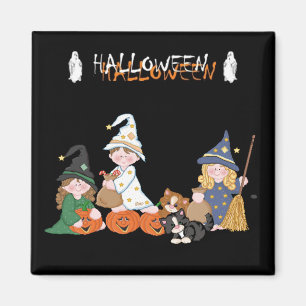 Children � Halloween - Magnet