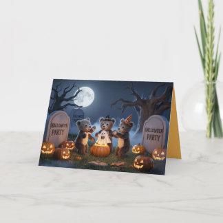 Children Halloween Party Invitation