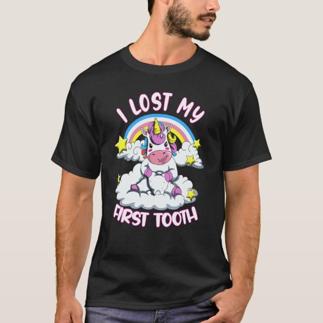 Children I Lost My First Tooth Tooth Gap T-Shirt (Front)