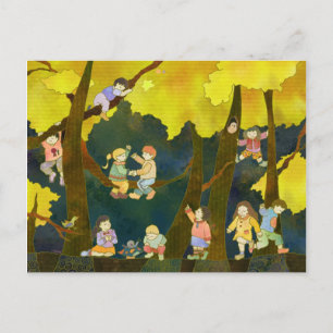 Children in Heaven Postcard