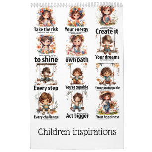 Children inspirations calendar