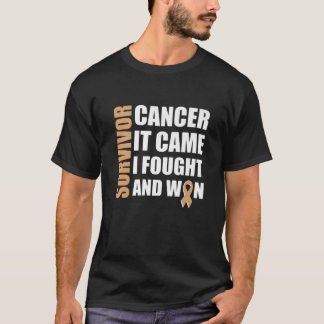 Children Kids Cancer Fight Cancer Ribbon T-Shirt