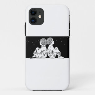 children kids silhouette Case-Mate iPhone case