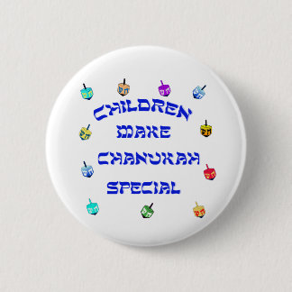 Children Make Chanukah Special Button