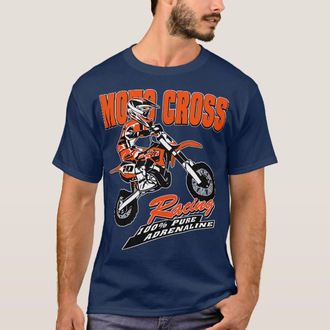 Children Motocross Dirt Bike Kids MX T-Shirt (Front)