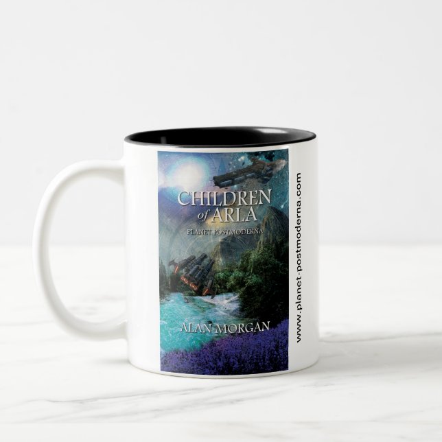 Children of Arla Two-Tone Coffee Mug (Left)