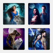 Children of Fenrir Coaster Set