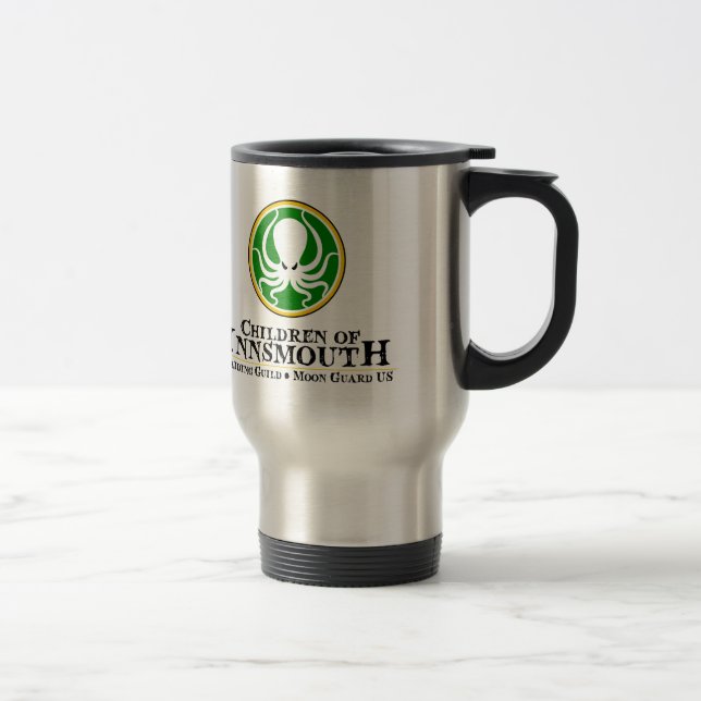 Children of Innsmouth Logo Travel Mug (Right)