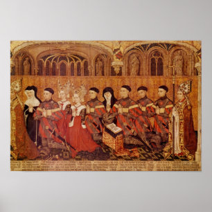 Children of Jean I Jouvenel des Ursins  and Poster