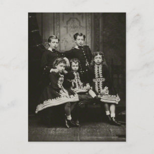 Children of King Edward VII #007UK Postcard