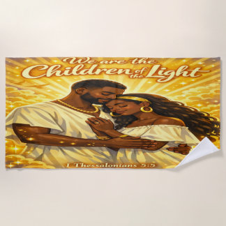 Children of Light Beach Towel
