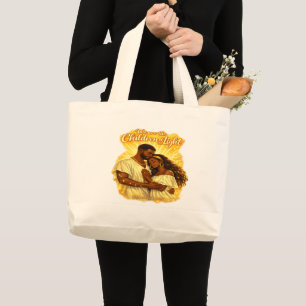 Children of Light Large Tote Bag