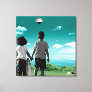 Children of the future canvas print