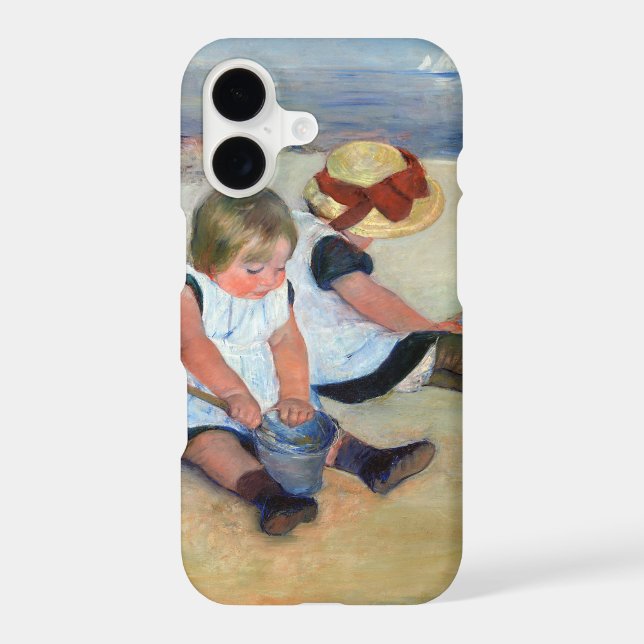 Children on the Beach, Cassatt (Back)