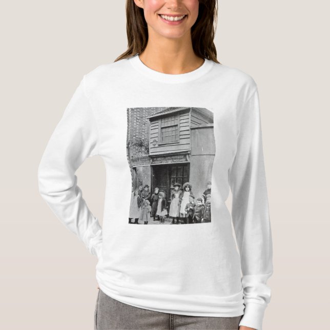Children outside John Pounds's workshop T-Shirt (Front)