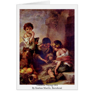 Children Playing Dice