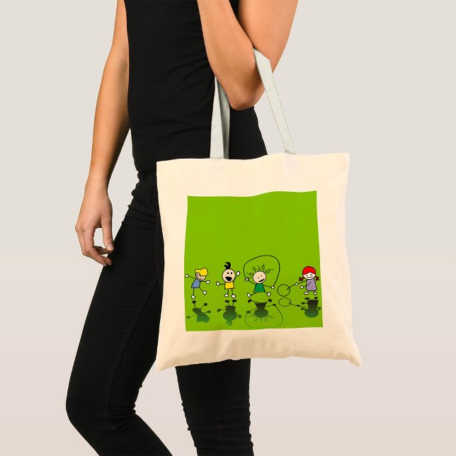 Children Playing Tote Bag (Creator Uploaded)