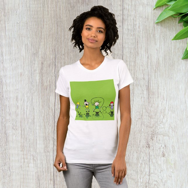 Children Playing Womens T-Shirt (Creator Uploaded)